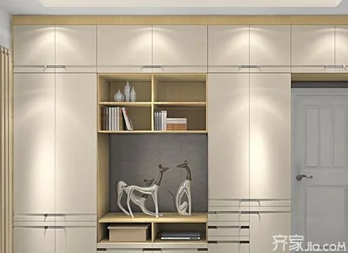 带电视柜的衣柜组合及图片