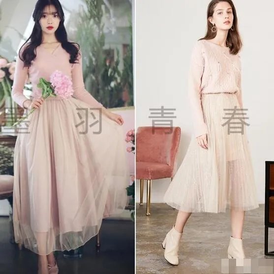 纱裙搭配什么上衣和鞋子