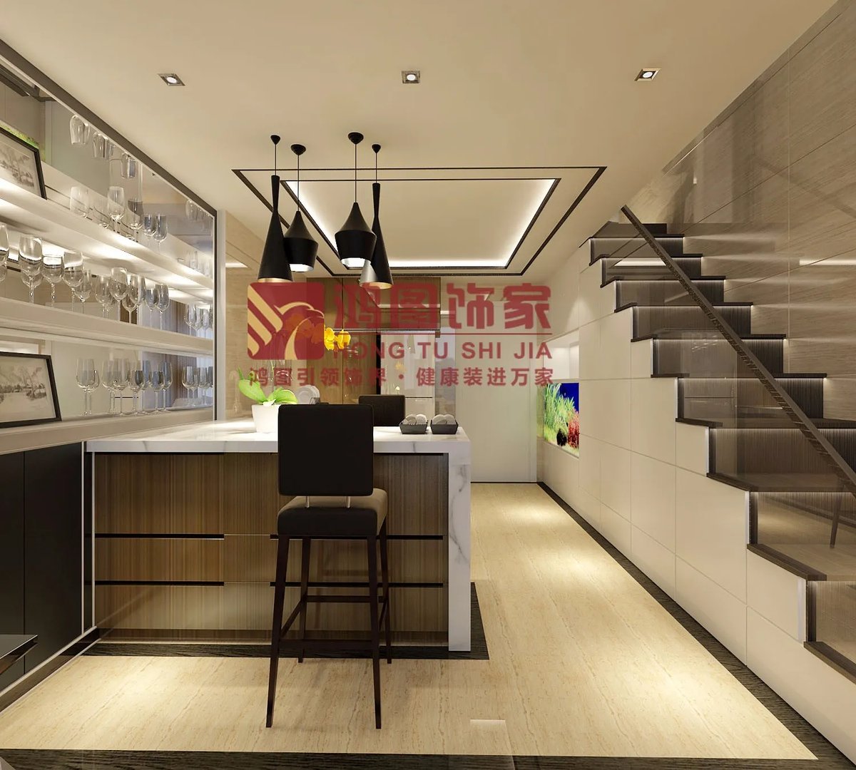 亨特国际现代小复式