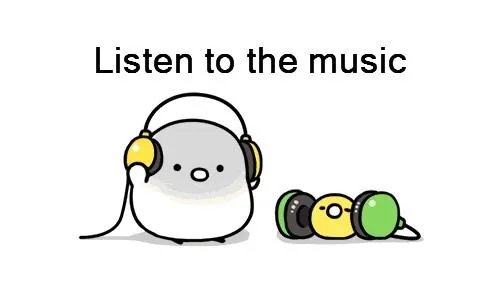 听音乐的英文怎么写