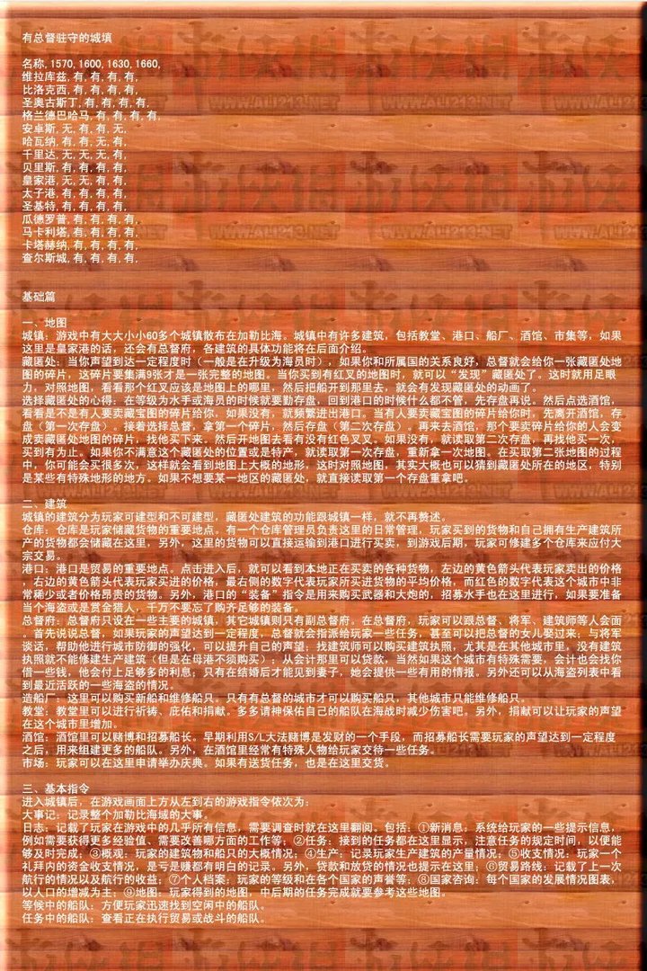 《海商王》完全图文攻略