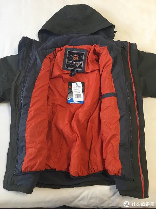 真人兽：Free Country 三合一冲锋衣