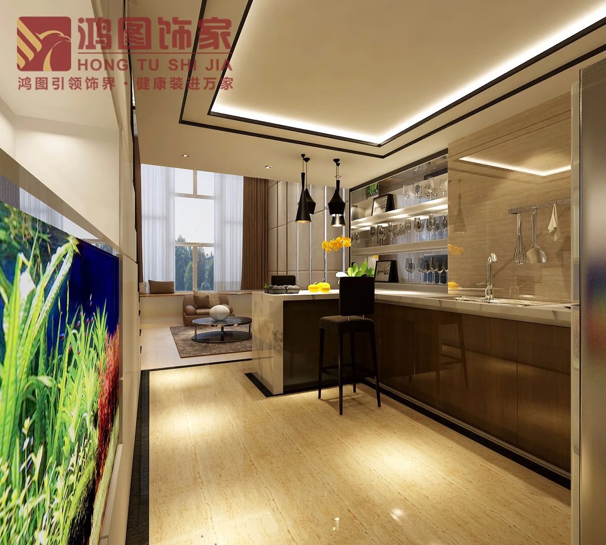 亨特国际现代小复式