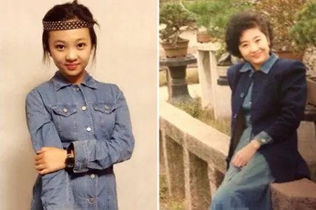 林妙可穿妈妈裙子 网友大赞:母女漂亮似姐妹