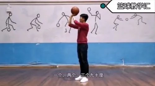 投篮的正确手型和姿势