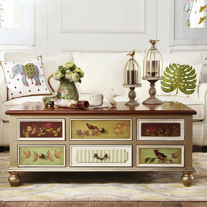 美式田园风电视柜，时尚与趣味并行！