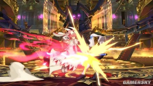 《罪恶装备Xrd -SIGN-》新角色Elphelt登场 白丝E奶妹恶斗大肌霸