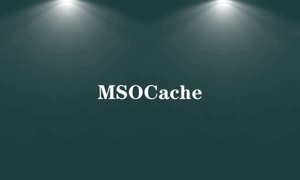 MSOCache