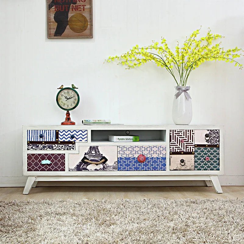 美式田园风电视柜，时尚与趣味并行！