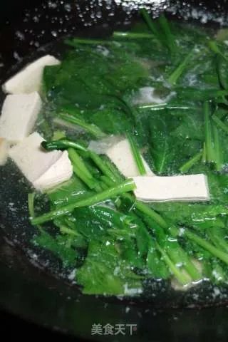 菠菜豆腐汤