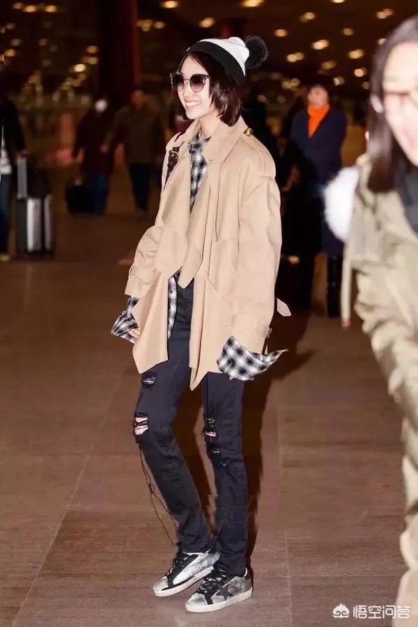 郑爽戴墨镜图片唯美