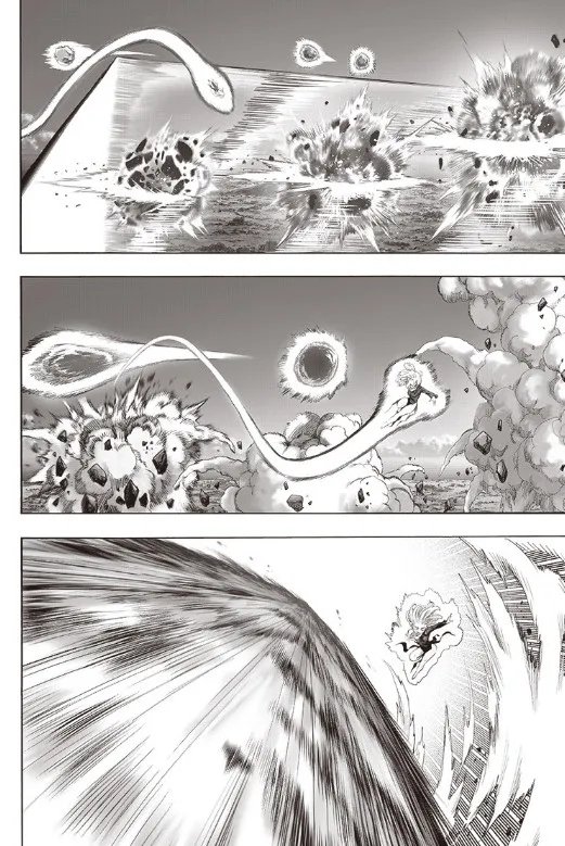 《一拳超人》漫画第176话图解 龙卷大战超级赛克斯！