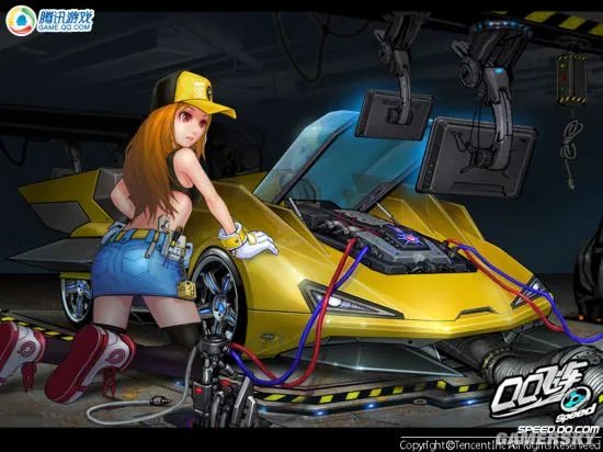 QQ飞车手游精美游戏壁纸