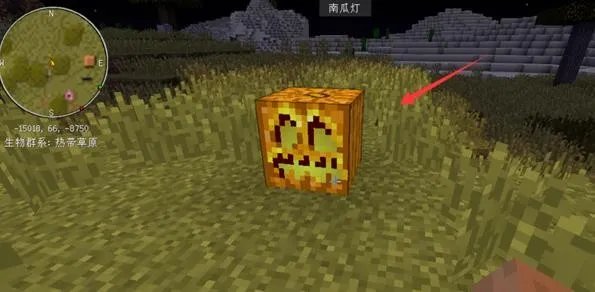 我的世界南瓜灯怎么做