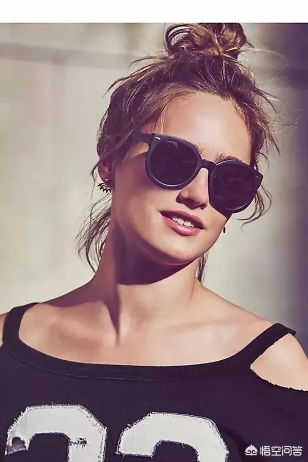 郑爽戴墨镜图片唯美