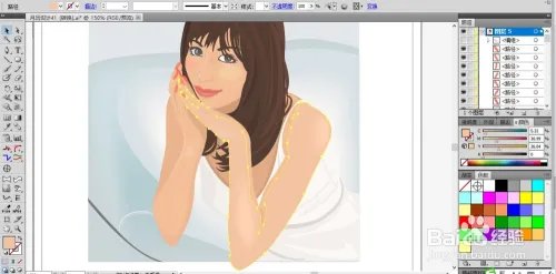 漂亮女人图片设计