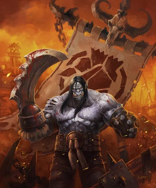 魔兽6.0兽人七雄探秘：卡加斯和碎手氏族的故事