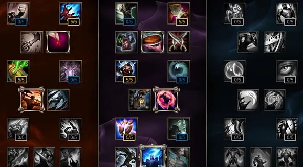 lol中单飞机天赋加点图|s6飞机中单符文天赋