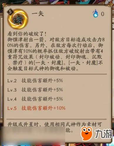 《阴阳师》新式神御馔津点评 御馔津怎么样值得培养吗