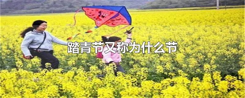 踏青节又称为什么节