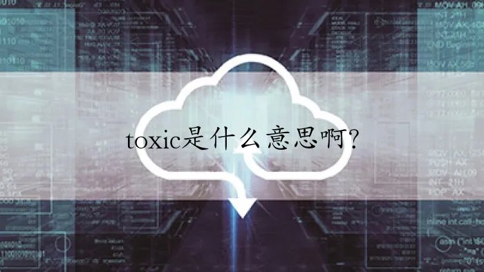toxic是什么意思啊？