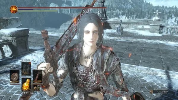 《黑暗之魂3》银发漂亮女性捏脸数据分享 银发妹子捏脸一览