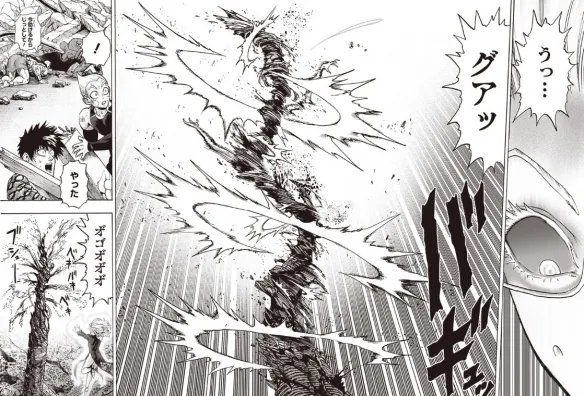 《一拳超人》漫画第176话图解 龙卷大战超级赛克斯！