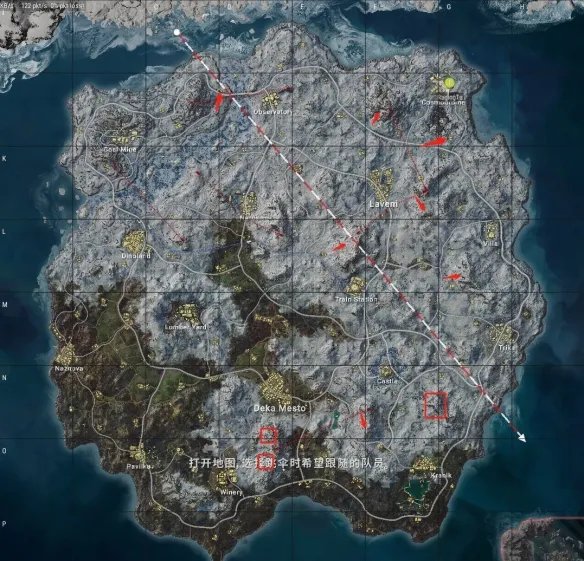 绝地求生雪地图熊在哪