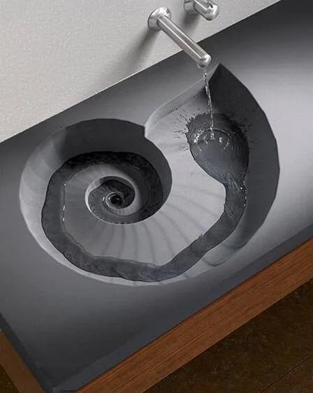 创意洗手盆欣赏:原来洗手盆设计的脑洞可以开这么大