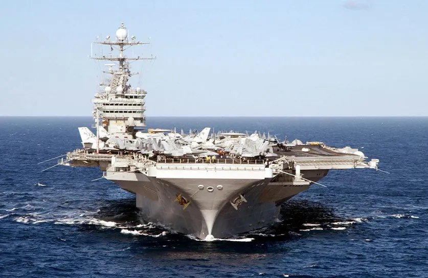 美航母进地中海的目的是什么？