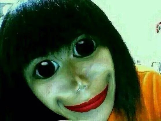 微笑狗图片恐怖图片