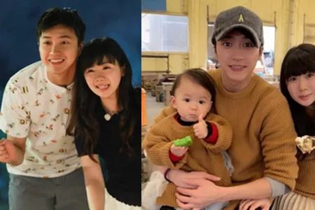 福原爱挺孕肚领奖 幸福家庭引人羡慕