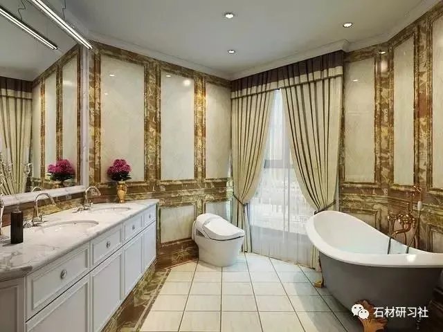 两套古典中式别墅石材装饰案例