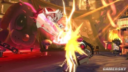 《罪恶装备Xrd -SIGN-》新角色Elphelt登场 白丝E奶妹恶斗大肌霸