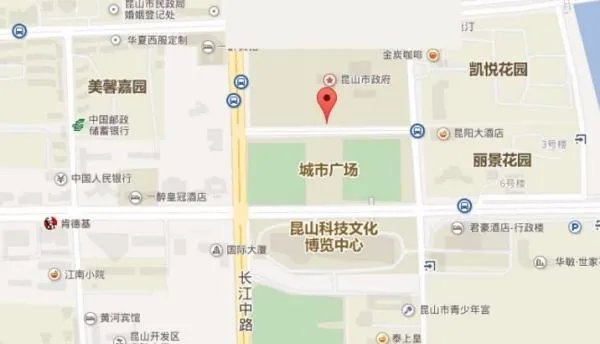 江苏省昆山市地图
