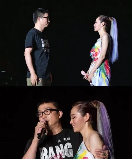 疑张靓颖未婚先孕 机智回应腹肌还会再回来的