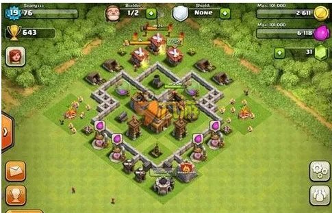 部落冲突4本最强神阵推荐 部落冲突4本最佳布局攻略