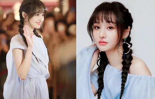 郑爽抹胸纱裙美照曝光：又美回来了令人眼前一亮