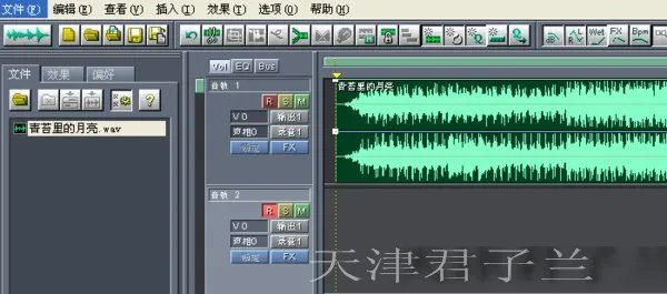 cool edit pro v2.1 简体中文版使用方法