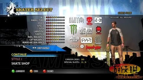 《托尼霍克滑板HD》通关图文心得