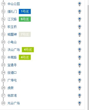 武汉地铁2号线途经哪些站点？