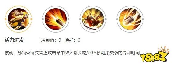 王者荣耀孙尚香技能介绍 孙尚香技能技巧解析