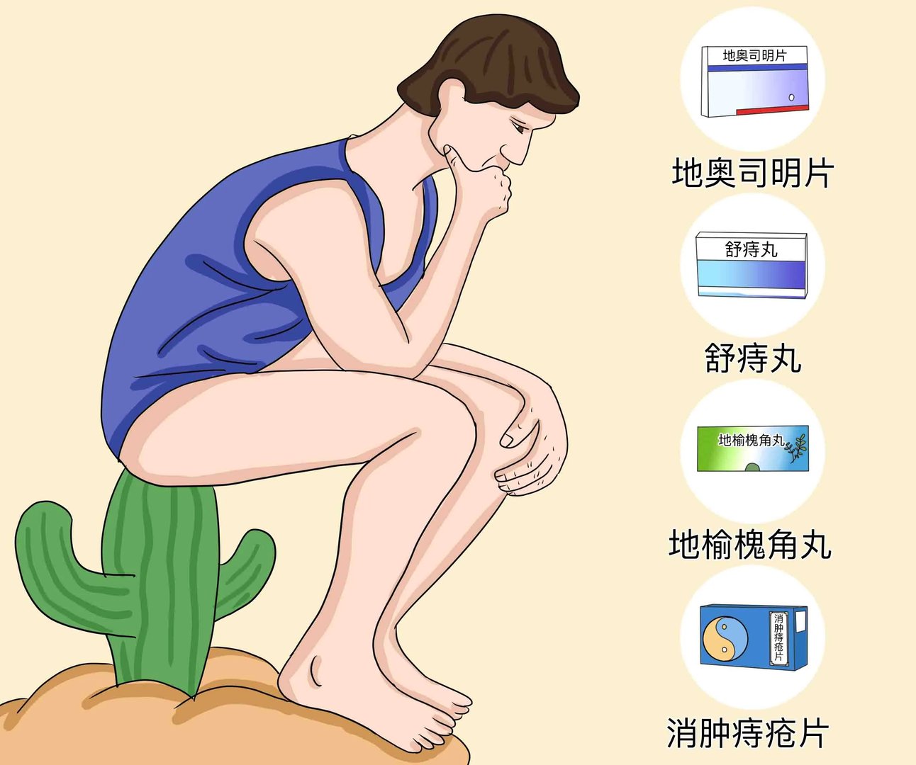 长痔疮吃什么药效果好