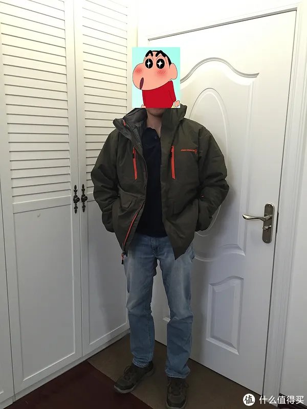 真人兽：Free Country 三合一冲锋衣