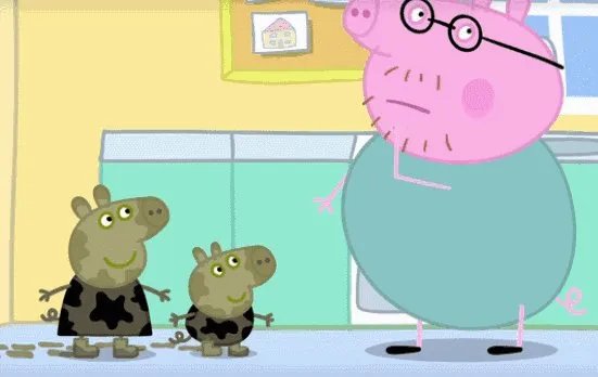 《小猪佩奇》动画片全集98中猪爸爸是个怎么样的角色？
