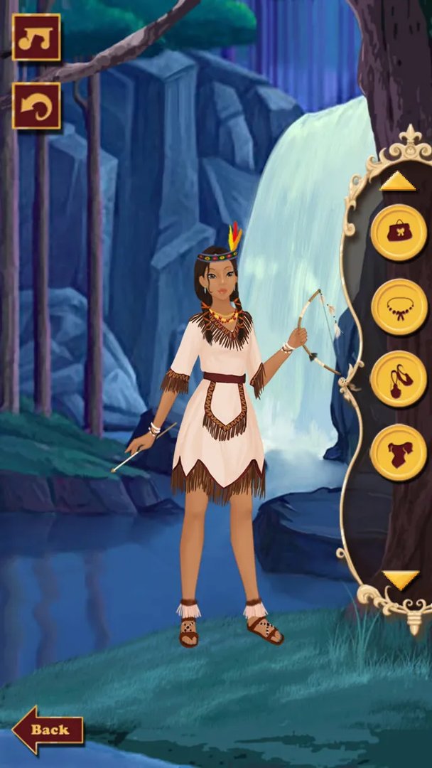 美丽公主的装扮类游戏