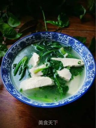 菠菜豆腐汤