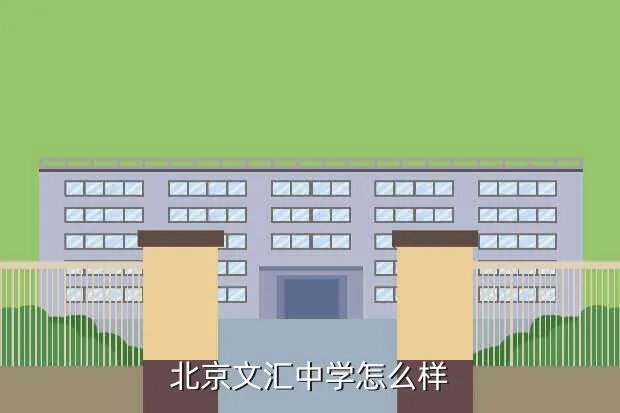 文汇中学，北京文汇中学怎么样