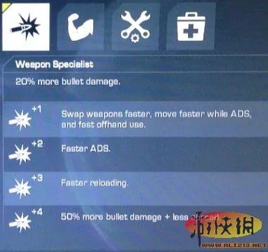 《使命召唤10：幽灵》灭绝模式技能翻译