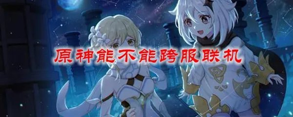 原神能不能跨服联机